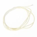 Hook-up wire 1m vit AWG24 (flertrådig)